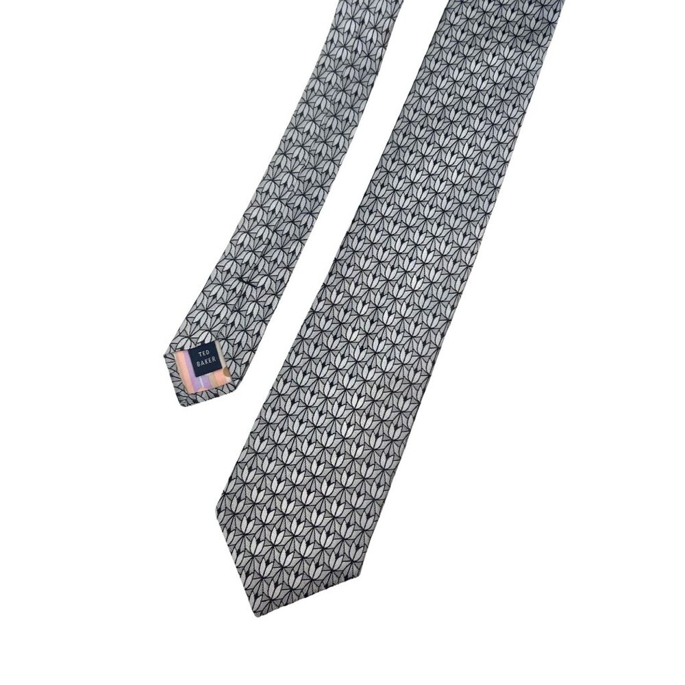 Ted Baker Black Patterned Tie